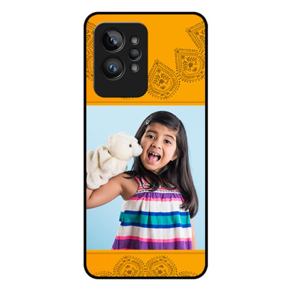 Realme GT 2 Pro Personalized Glass Phone Case - Photo Wedding Design