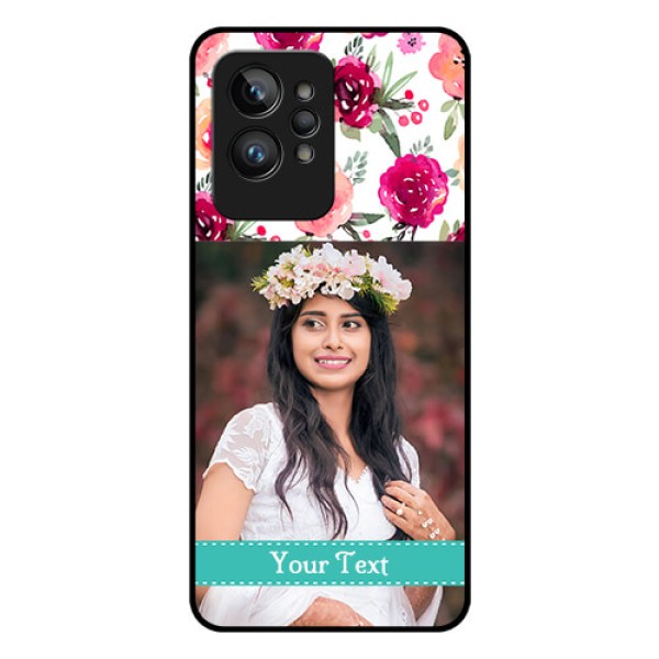 Realme GT 2 Pro Custom Glass Phone Case - Watercolor Floral Design Realme GT 2 Pro Custom Glass Phone Case - Watercolor Floral Design