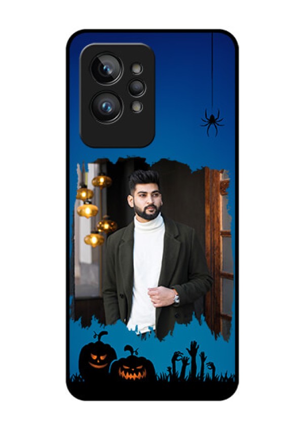Realme GT 2 Pro Photo Printing on Glass Case - with pro Halloween design