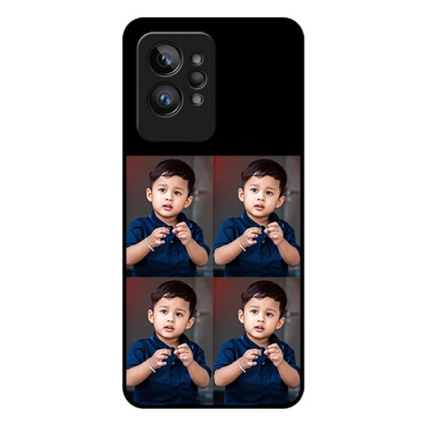 Realme GT 2 Pro 4 Image Holder on Glass Mobile Cover