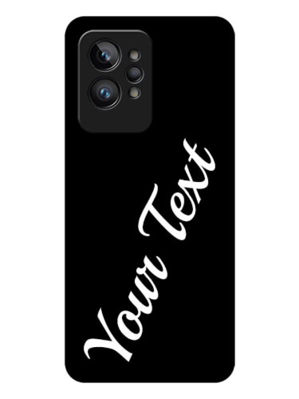 Custom Realme GT 2 Pro Custom Glass Mobile Cover with Your Name