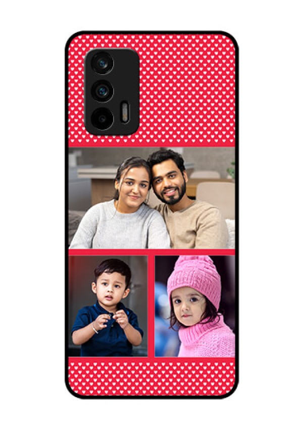 Realme GT 5G Personalized Glass Phone Case - Bulk Pic Upload Design