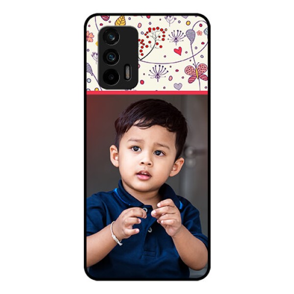 Realme GT 5G Custom Glass Mobile Case - Premium Floral Design