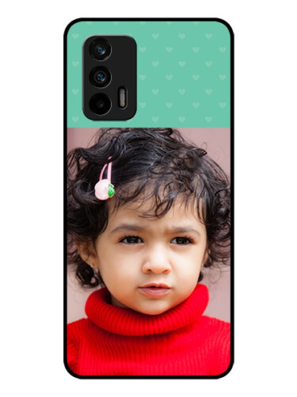 Custom Realme GT 5G Custom Glass Phone Case - Lovers Picture Design