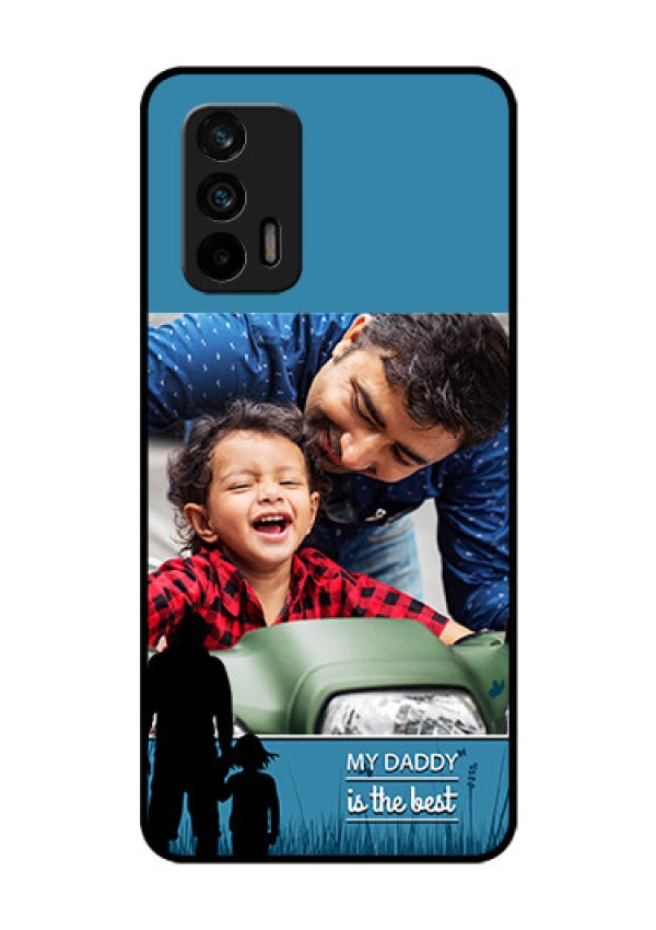 Realme GT 5G Custom Glass Mobile Case - Best dad design 