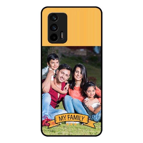 Realme GT 5G Custom Glass Phone Case - My Family Design