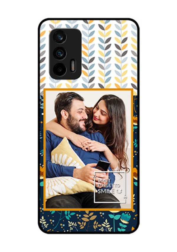 Realme GT 5G Custom Glass Mobile Case - Pattern Design