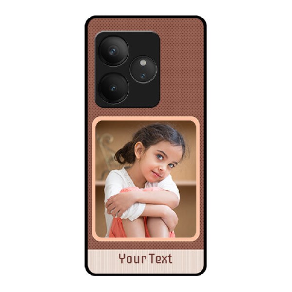 Realme GT 6 Custom Glass Phone CaseSimple Pic Upload Design Realme GT 6 Custom Glass Phone CaseSimple Pic Upload Design