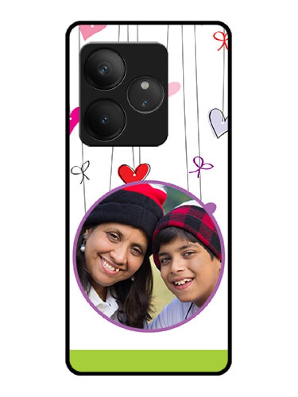 Custom Realme GT 6 Custom Glass Phone CaseCute Kids Phone Case Design