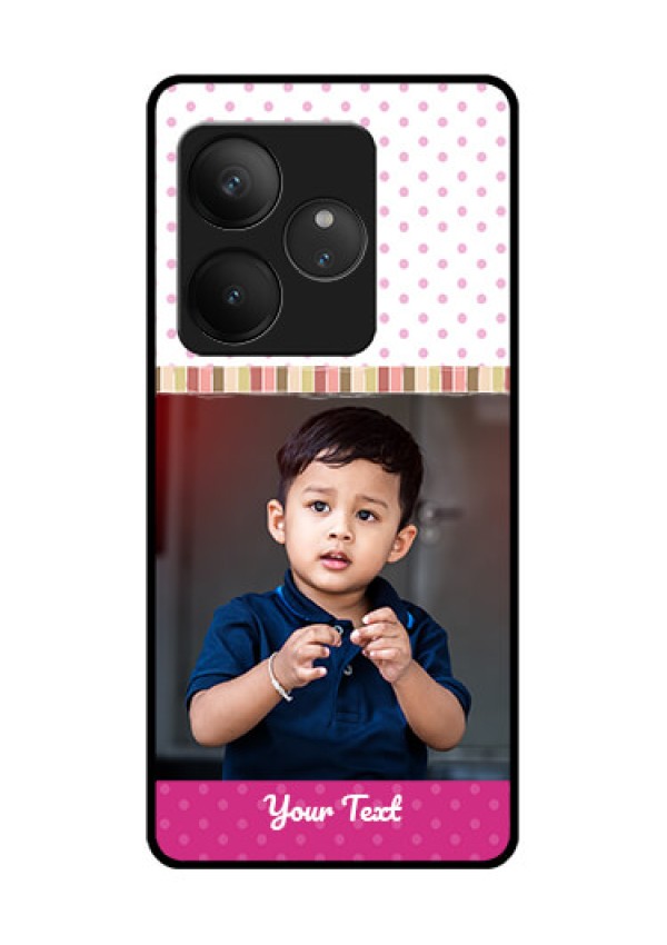 Realme GT 6 Custom Glass Phone CaseCute Girls Cover Design