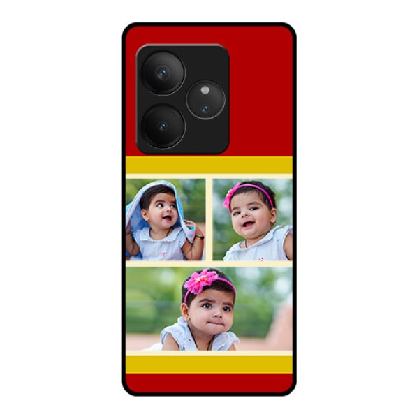 Realme GT 6 Custom Glass Phone CaseMultiple Pic Upload Design Realme GT 6 Custom Glass Phone CaseMultiple Pic Upload Design