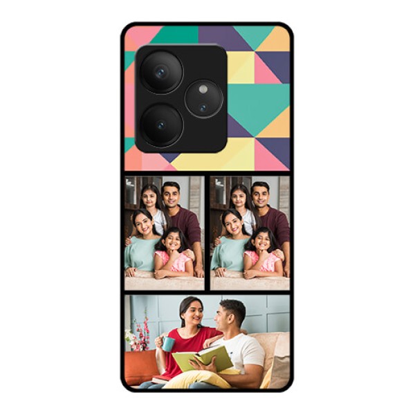 Realme GT 6 Custom Glass Phone CaseBulk Pic Upload Design