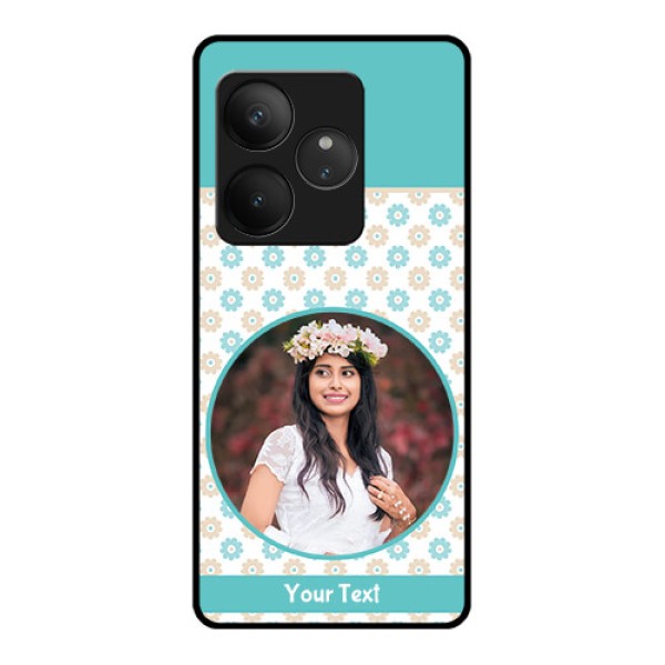 Realme GT 6 Custom Glass Phone CaseBeautiful Flowers Design Realme GT 6 Custom Glass Phone CaseBeautiful Flowers Design