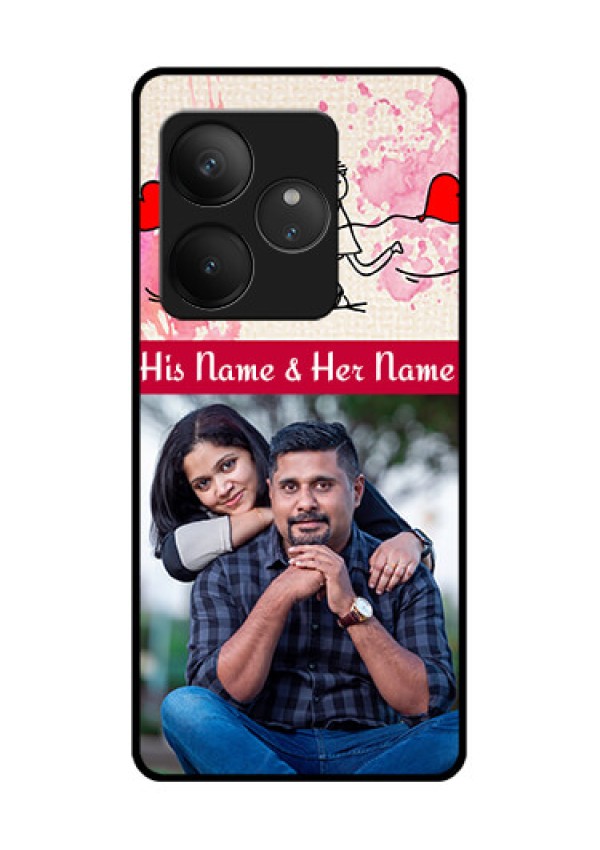 Realme GT 6 Custom Glass Phone CaseYou And Me Case Design