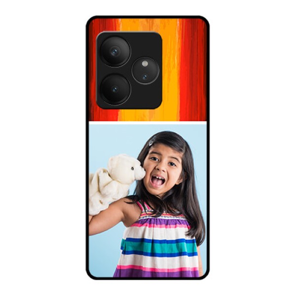Realme GT 6 Custom Glass Phone CaseMulti Color Design