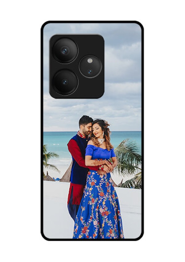 Realme GT 6 Custom Glass Phone CaseUpload Full Picture Design