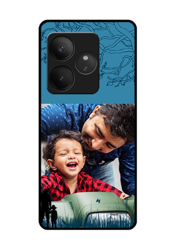 Realme GT 6 Custom Glass Phone CaseBest Dad Design