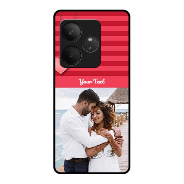 Realme GT 6 Custom Glass Phone CaseValentines Day Design