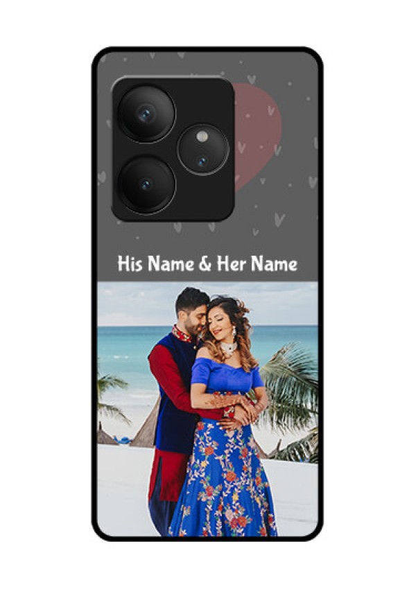 Realme GT 6 Custom Glass Phone CaseBuy Love Design With Photo Online