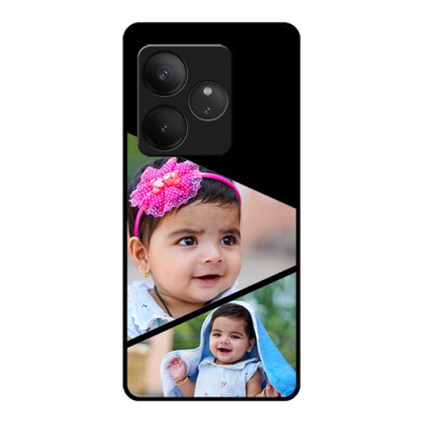 Realme GT 6 Custom Glass Phone CaseSemi Cut Design