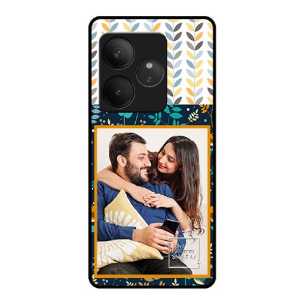 Realme GT 6 Custom Glass Phone CasePattern Design