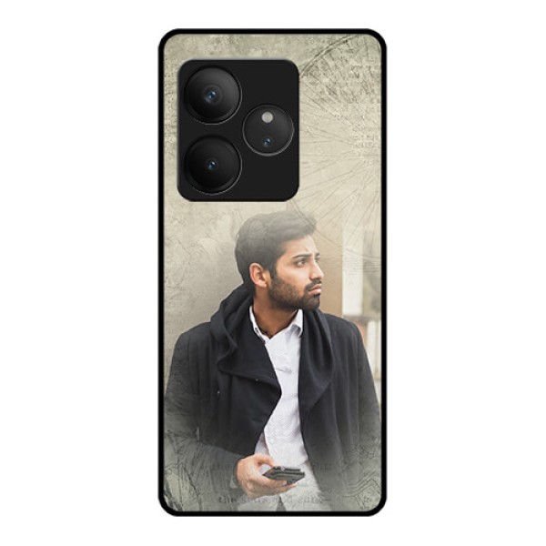 Realme GT 6 Custom Glass Phone CaseWith Vintage Design