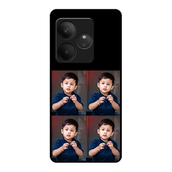 Realme GT 6 Custom Glass Phone Case4 Image Holder Design