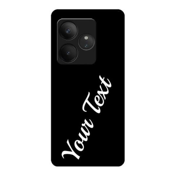 Realme GT 6 Custom Glass Phone CaseWith Your Name Design