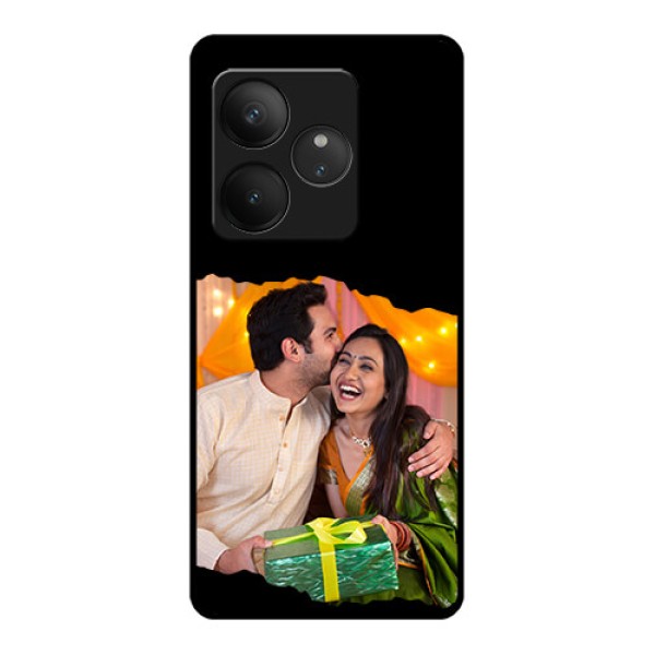Realme GT 6 Custom Glass Phone CaseTear - Off Design