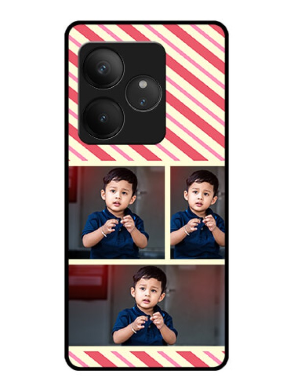 Custom Realme GT 6T 5G Custom Glass Phone CasePicture Upload Mobile Case Design