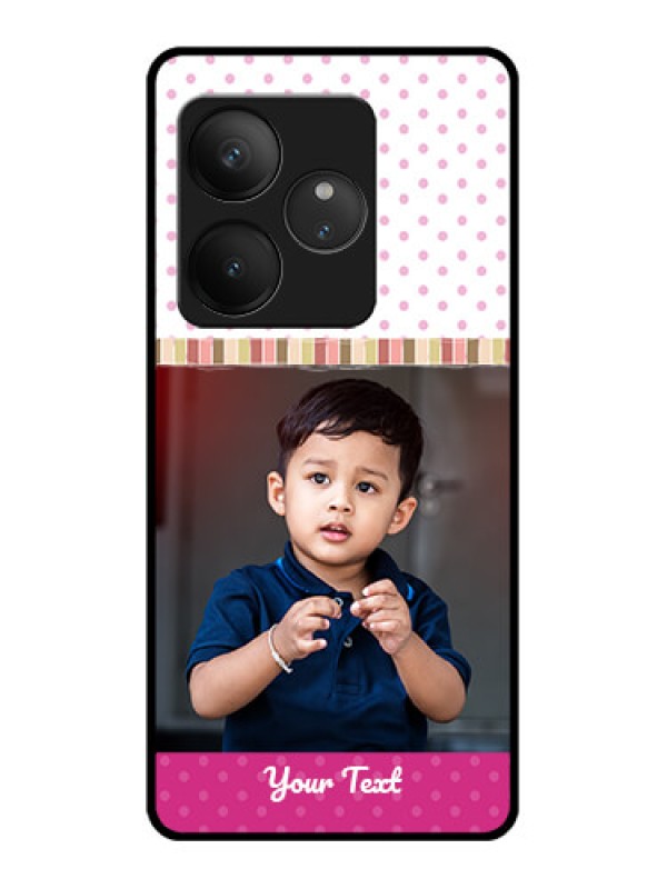 Custom Realme GT 6T 5G Custom Glass Phone CaseCute Girls Cover Design