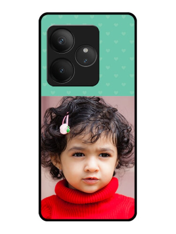 Custom Realme GT 6T 5G Custom Glass Phone CaseLovers Picture Design