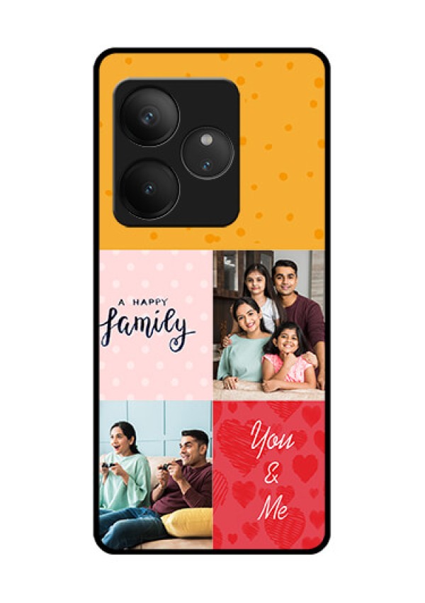Realme GT 6T 5G Custom Glass Phone CaseImages With Quotes Design