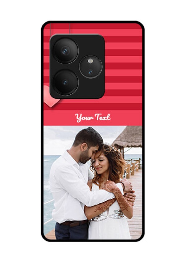 Realme GT 6T 5G Custom Glass Phone CaseValentines Day Design