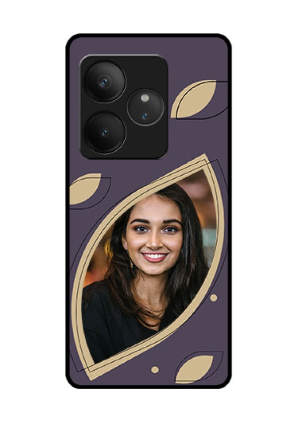 Realme GT 6T 5G Custom Glass Phone CaseFalling Leaf Design