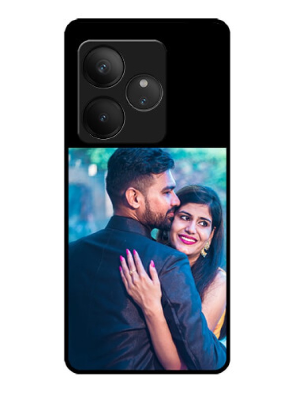 Custom Realme Gt 6T 5G Custom Glass Phone Case - Upload Full Picture With Custom Color Design
