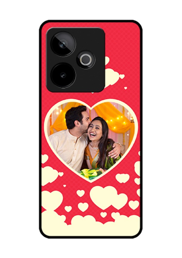 Realme GT 7 5G Custom Glass Phone Case - Love Symbols Phone Cover Design