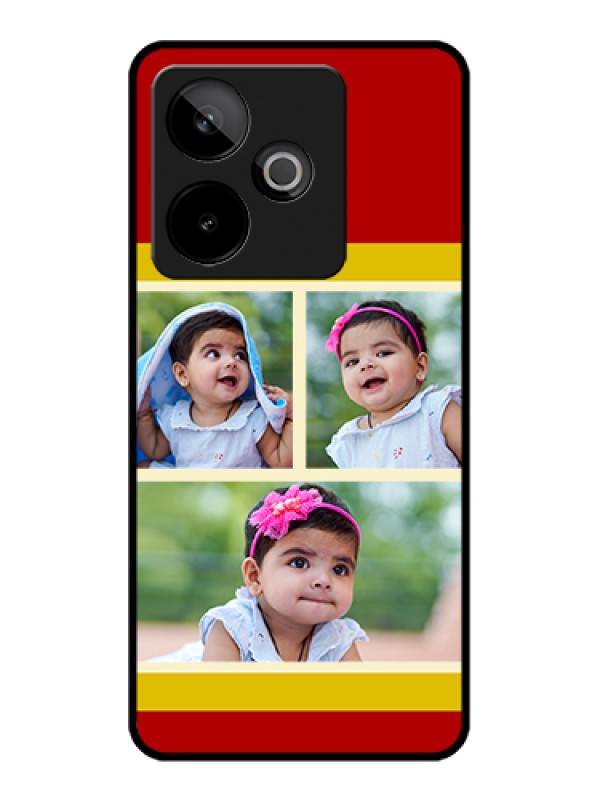 Custom Realme GT 7 5G Custom Glass Phone Case - Multiple Pic Upload Design
