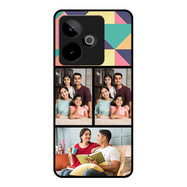 Realme GT 7 5G Custom Glass Phone Case - Bulk Pic Upload Design