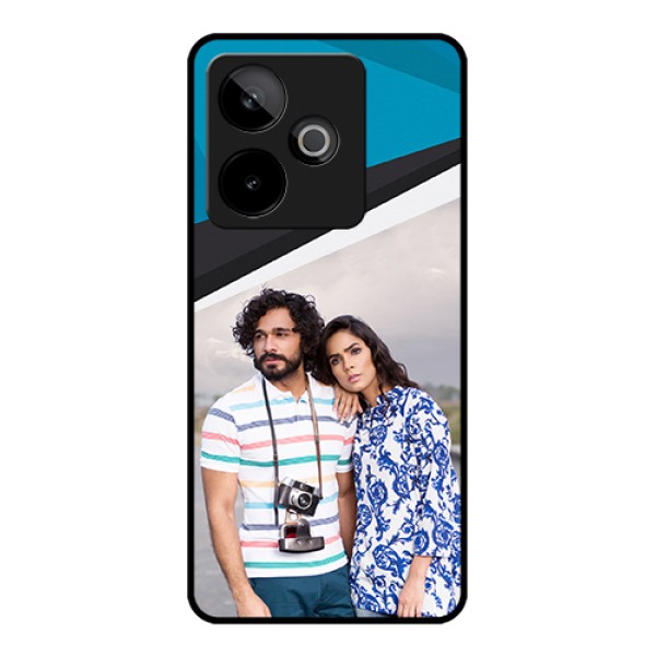 Realme GT 7 5G Custom Glass Phone Case - Simple Pattern Photo Upload Design Realme GT 7 5G Custom Glass Phone Case - Simple Pattern Photo Upload Design