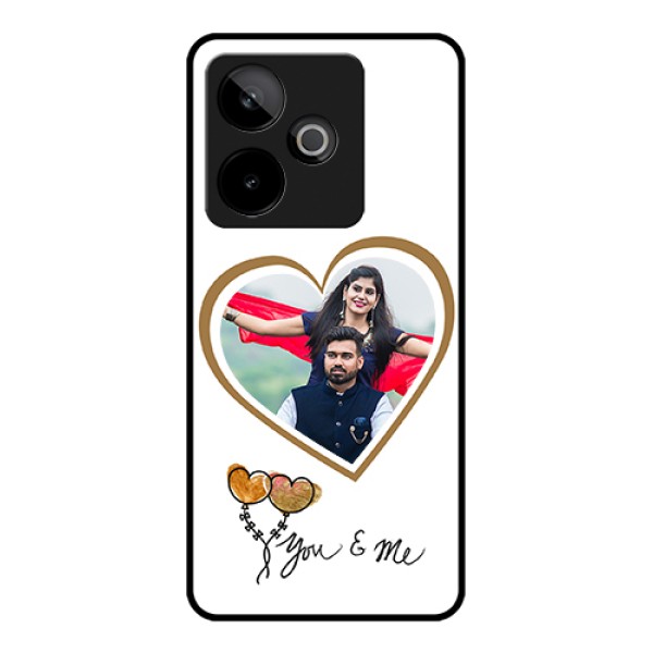 Realme GT 7 5G Custom Glass Phone Case - You & Me Design