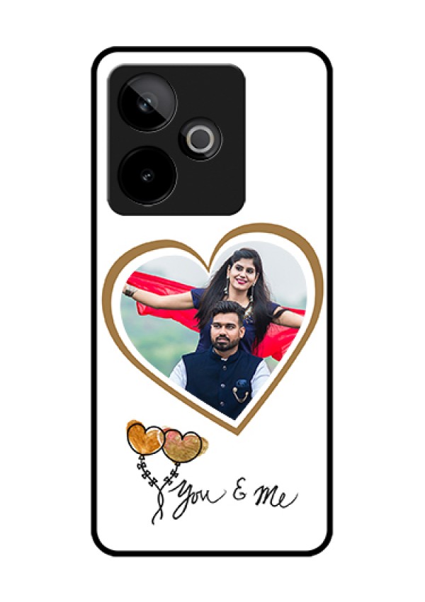 Realme GT 7 5G Custom Glass Phone Case - You & Me Design