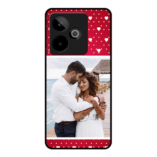Realme GT 7 5G Custom Glass Phone Case - Hearts Mobile Case Design Realme GT 7 5G Custom Glass Phone Case - Hearts Mobile Case Design