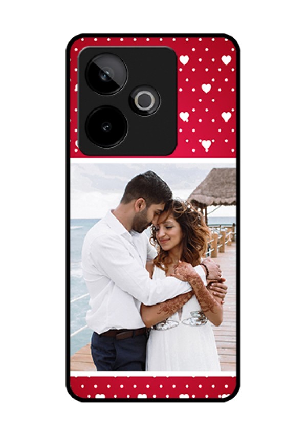 Realme GT 7 5G Custom Glass Phone Case - Hearts Mobile Case Design