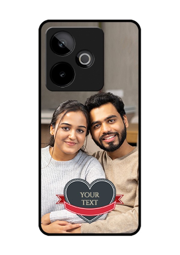 Realme GT 7 5G Custom Glass Phone Case - Just Married Couple Design