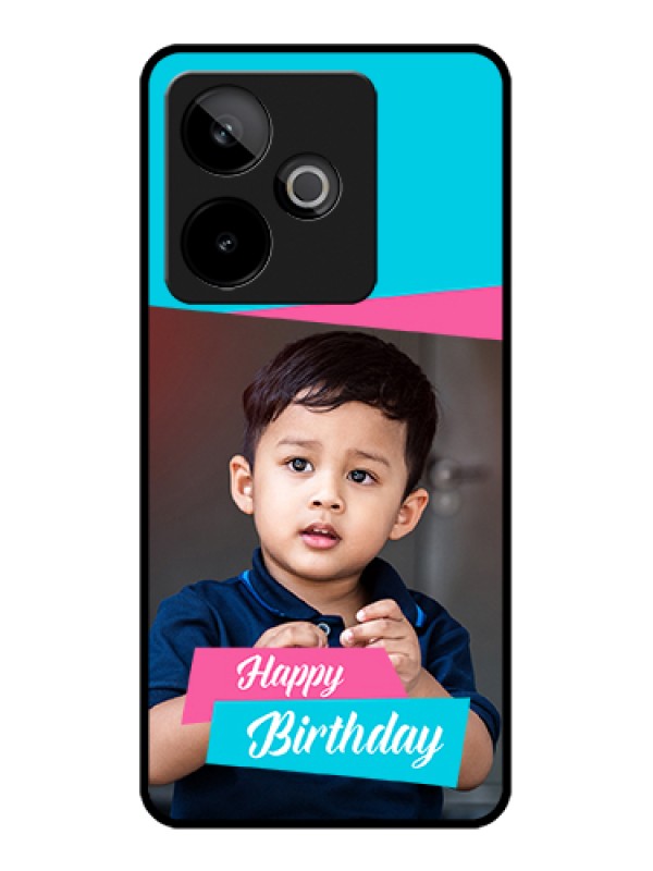 Custom Realme GT 7 5G Custom Glass Phone Case - Image Holder With 2 Color Design