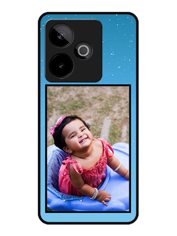 Custom Realme GT 7 5G Custom Glass Phone Case - Wave Pattern Colorful Design