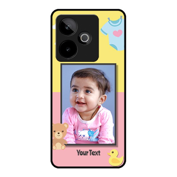 Realme GT 7 5G Custom Glass Phone Case - Kids 2 Color Design