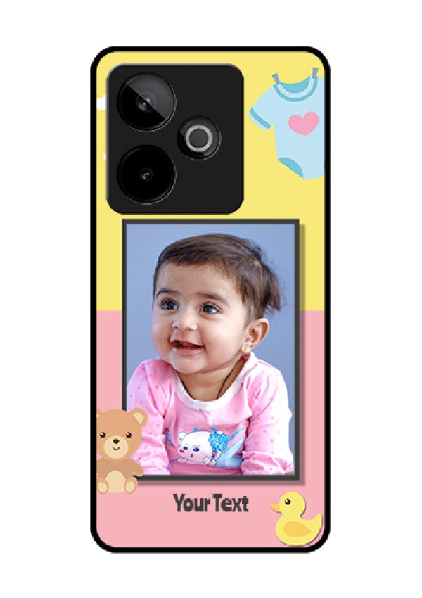 Realme GT 7 5G Custom Glass Phone Case - Kids 2 Color Design