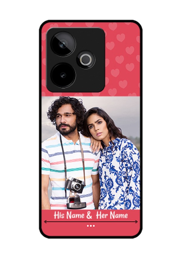 Realme GT 7 5G Custom Glass Phone Case - Simple Love Design
